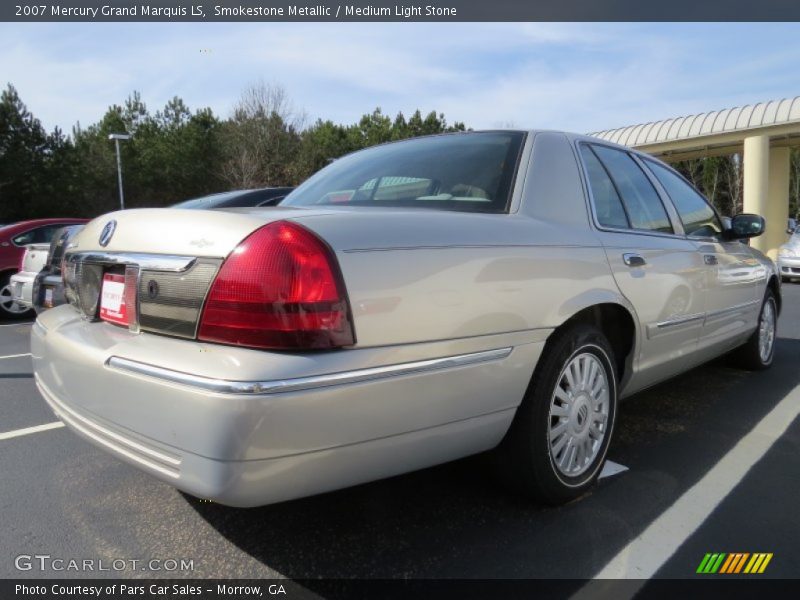 Smokestone Metallic / Medium Light Stone 2007 Mercury Grand Marquis LS