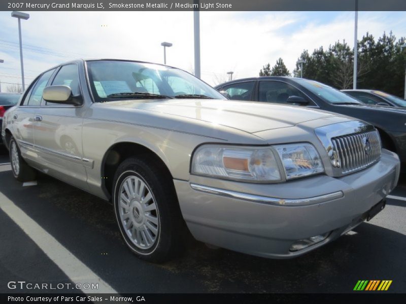Smokestone Metallic / Medium Light Stone 2007 Mercury Grand Marquis LS