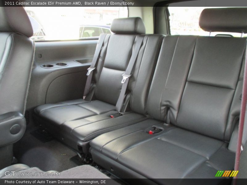 Black Raven / Ebony/Ebony 2011 Cadillac Escalade ESV Premium AWD