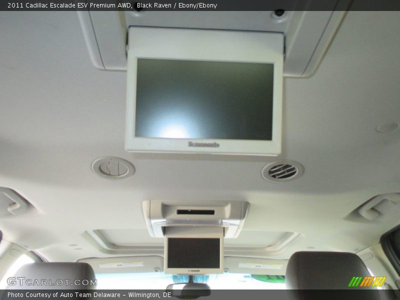 Black Raven / Ebony/Ebony 2011 Cadillac Escalade ESV Premium AWD