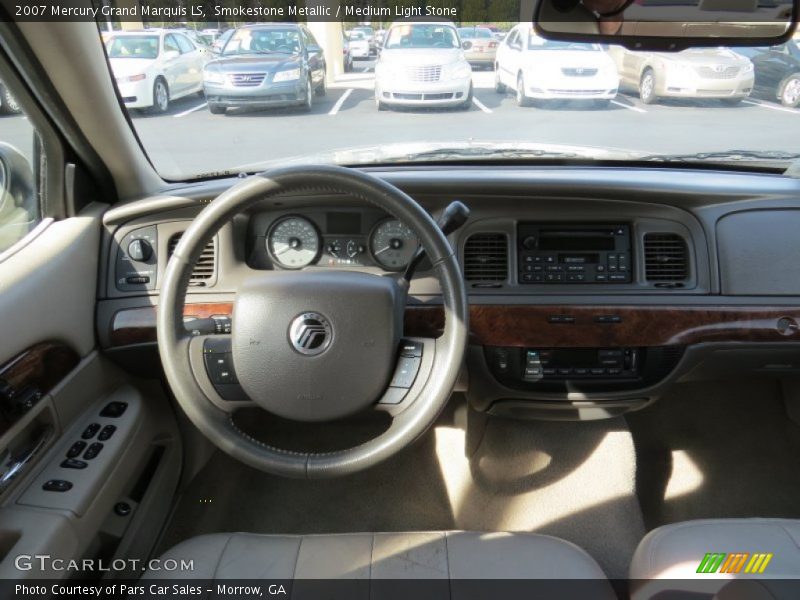 Smokestone Metallic / Medium Light Stone 2007 Mercury Grand Marquis LS
