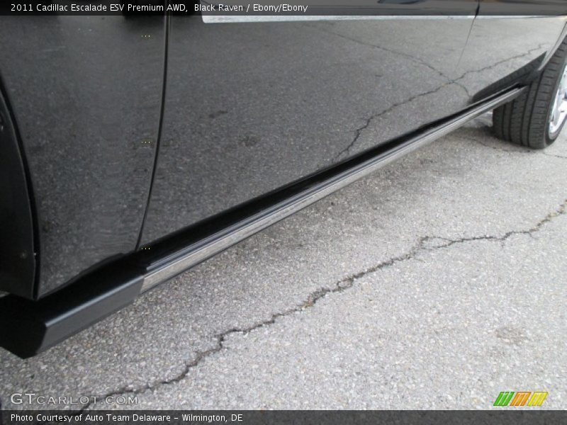 Black Raven / Ebony/Ebony 2011 Cadillac Escalade ESV Premium AWD