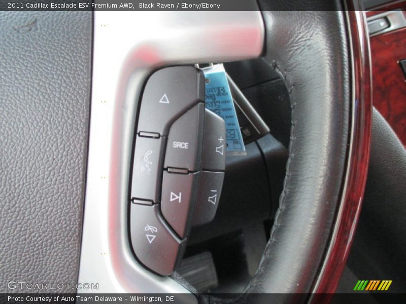 Black Raven / Ebony/Ebony 2011 Cadillac Escalade ESV Premium AWD