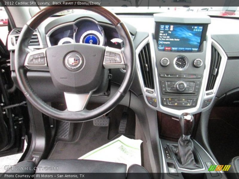 Black Raven / Ebony/Ebony 2012 Cadillac SRX Luxury