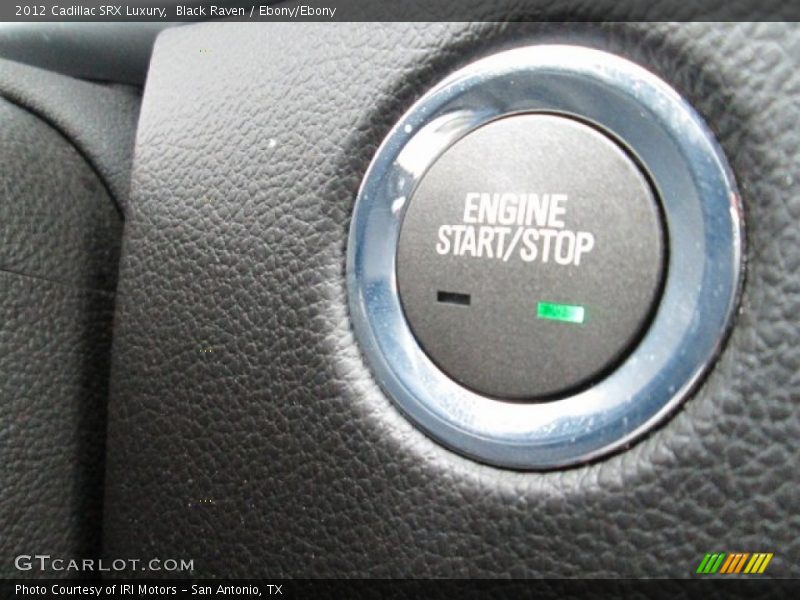Black Raven / Ebony/Ebony 2012 Cadillac SRX Luxury