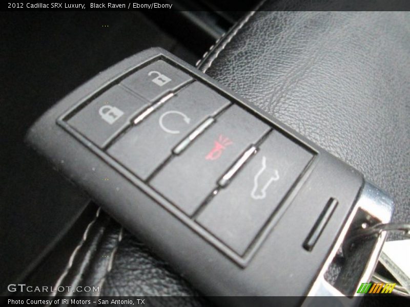 Black Raven / Ebony/Ebony 2012 Cadillac SRX Luxury