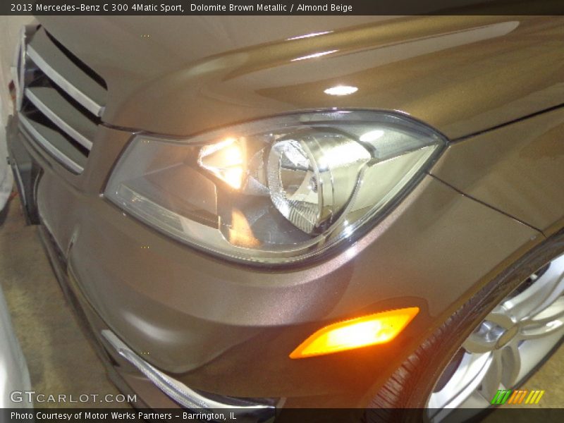Dolomite Brown Metallic / Almond Beige 2013 Mercedes-Benz C 300 4Matic Sport