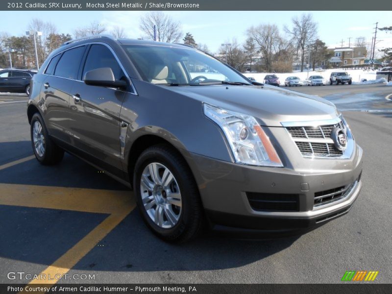 Mocha Steel Metallic / Shale/Brownstone 2012 Cadillac SRX Luxury