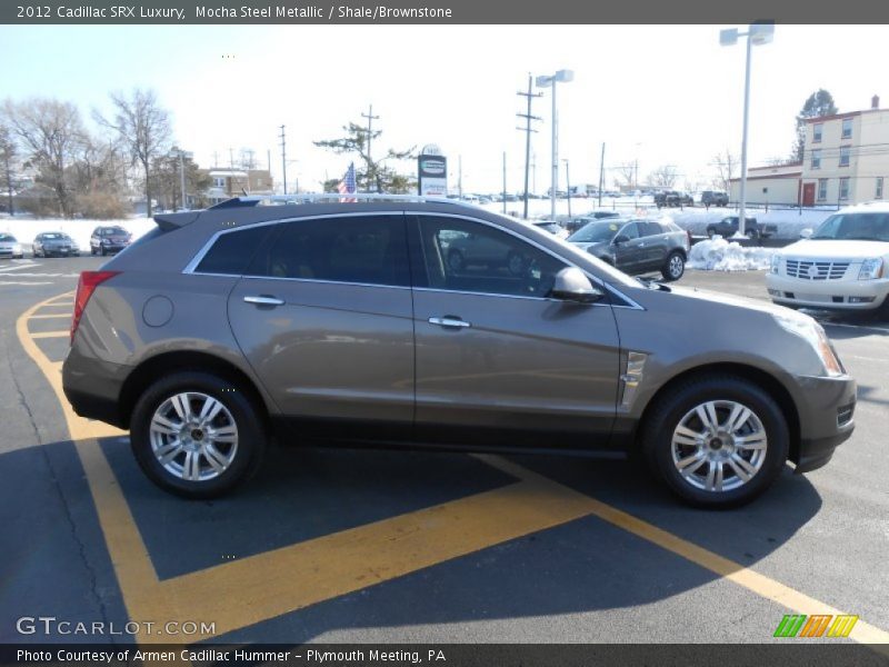 Mocha Steel Metallic / Shale/Brownstone 2012 Cadillac SRX Luxury