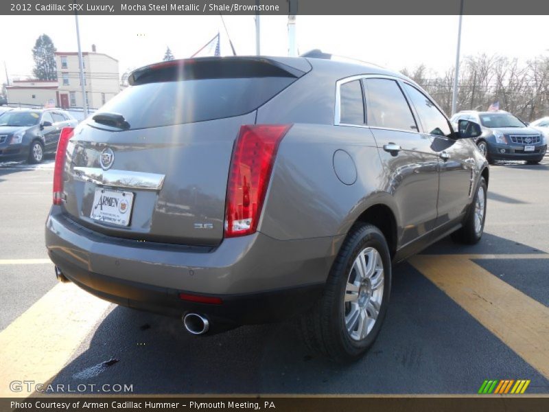 Mocha Steel Metallic / Shale/Brownstone 2012 Cadillac SRX Luxury