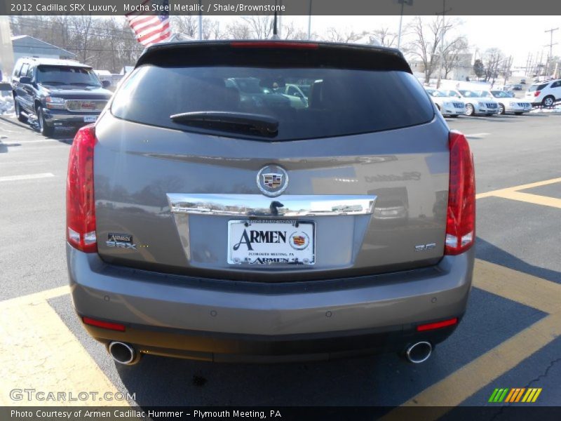 Mocha Steel Metallic / Shale/Brownstone 2012 Cadillac SRX Luxury
