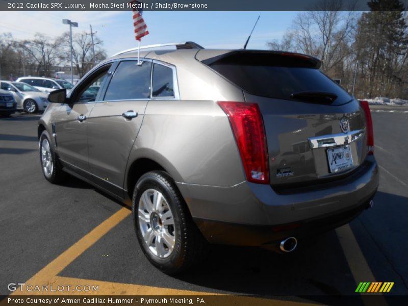 Mocha Steel Metallic / Shale/Brownstone 2012 Cadillac SRX Luxury