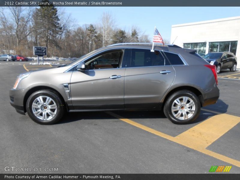 Mocha Steel Metallic / Shale/Brownstone 2012 Cadillac SRX Luxury