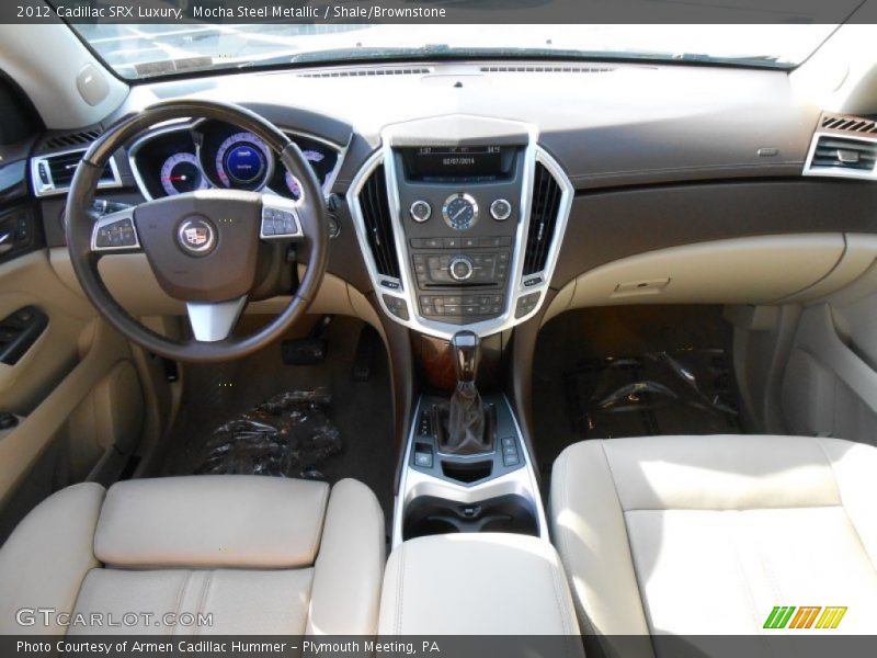 Mocha Steel Metallic / Shale/Brownstone 2012 Cadillac SRX Luxury