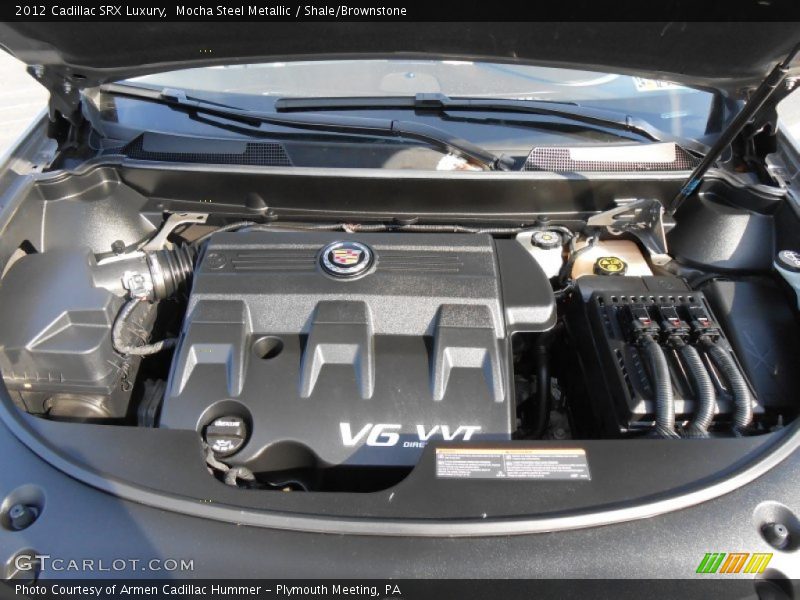 Mocha Steel Metallic / Shale/Brownstone 2012 Cadillac SRX Luxury