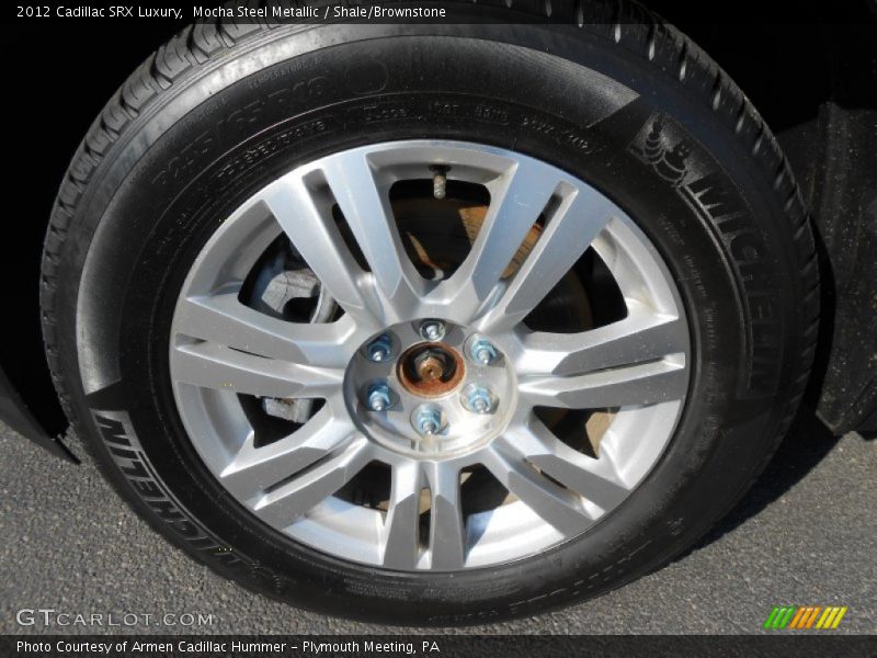 Mocha Steel Metallic / Shale/Brownstone 2012 Cadillac SRX Luxury