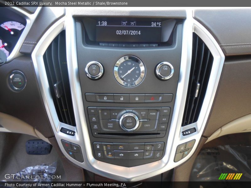 Mocha Steel Metallic / Shale/Brownstone 2012 Cadillac SRX Luxury