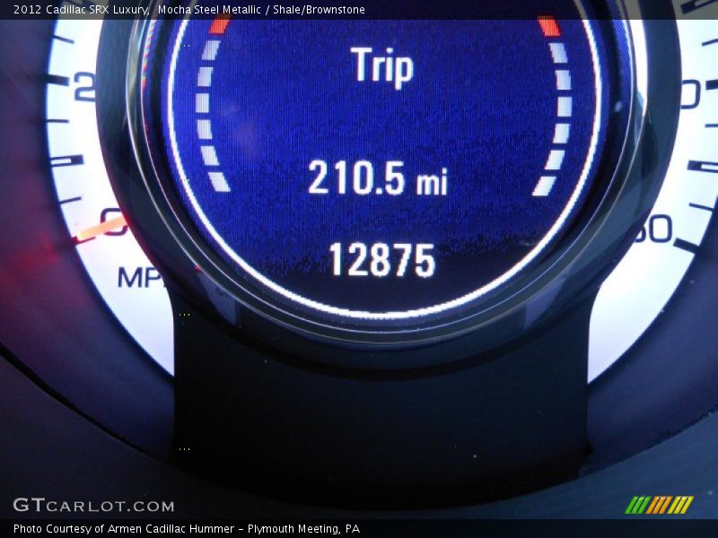 Mocha Steel Metallic / Shale/Brownstone 2012 Cadillac SRX Luxury