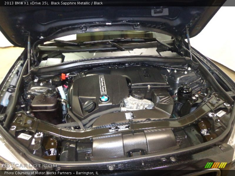 Black Sapphire Metallic / Black 2013 BMW X1 xDrive 35i