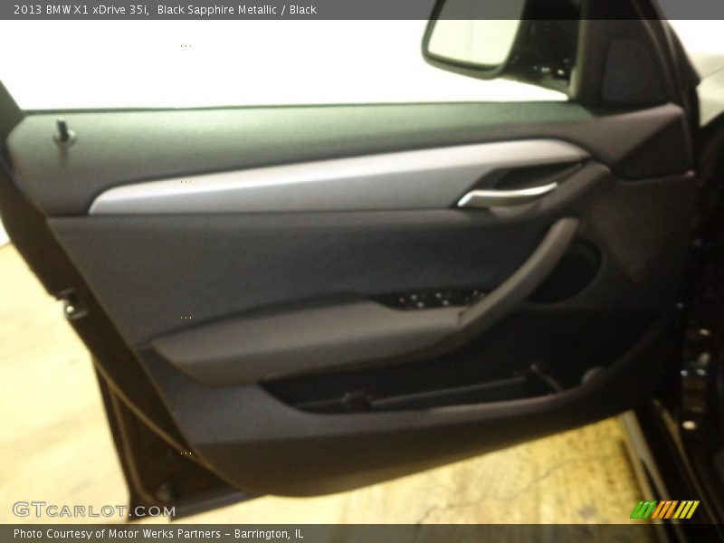 Black Sapphire Metallic / Black 2013 BMW X1 xDrive 35i