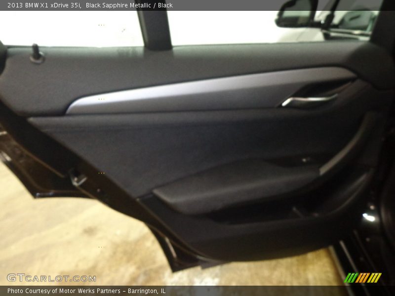 Black Sapphire Metallic / Black 2013 BMW X1 xDrive 35i
