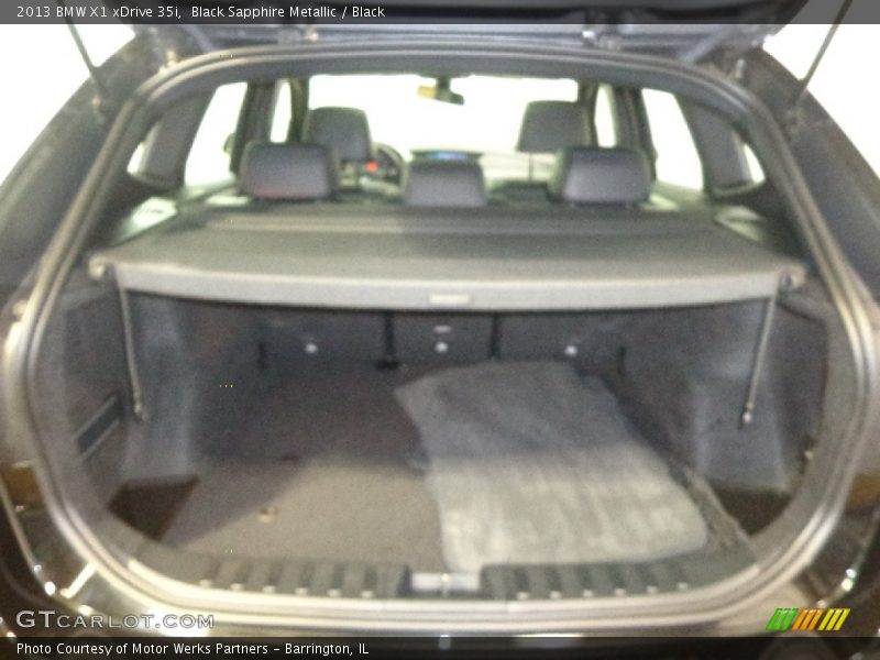 Black Sapphire Metallic / Black 2013 BMW X1 xDrive 35i