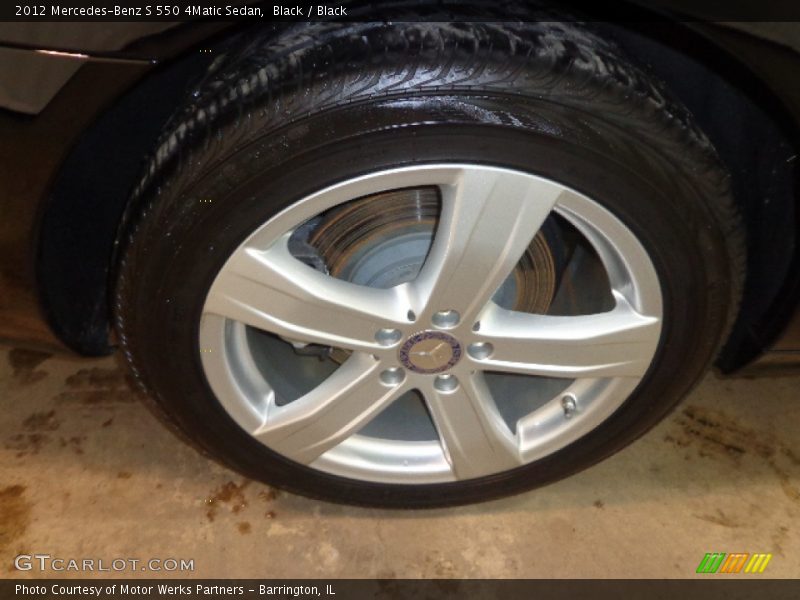 Black / Black 2012 Mercedes-Benz S 550 4Matic Sedan