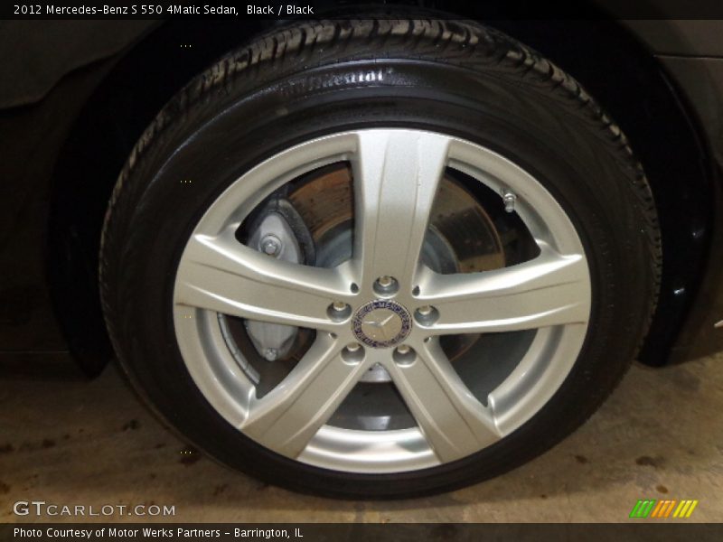 Black / Black 2012 Mercedes-Benz S 550 4Matic Sedan