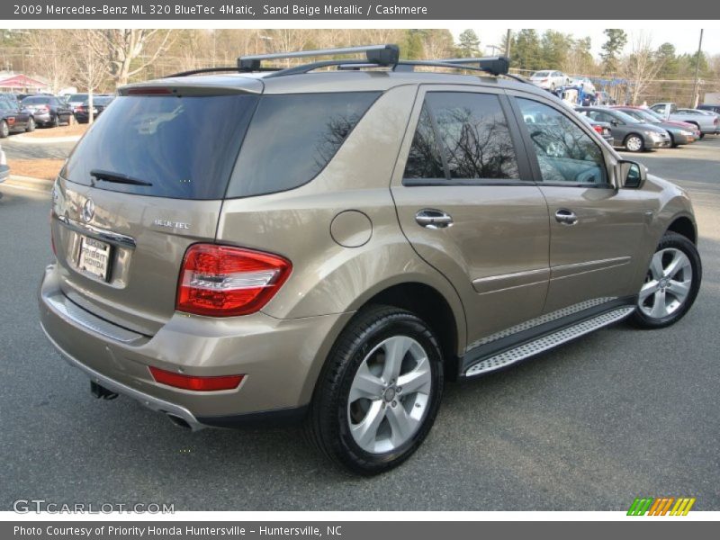 Sand Beige Metallic / Cashmere 2009 Mercedes-Benz ML 320 BlueTec 4Matic