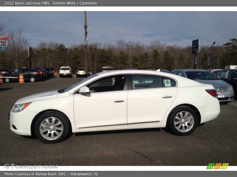 Summit White / Cashmere 2012 Buick LaCrosse FWD