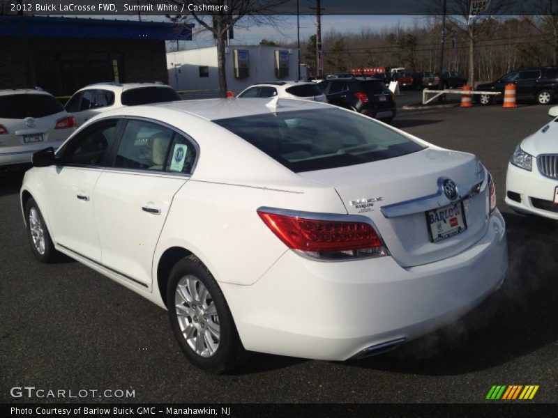 Summit White / Cashmere 2012 Buick LaCrosse FWD