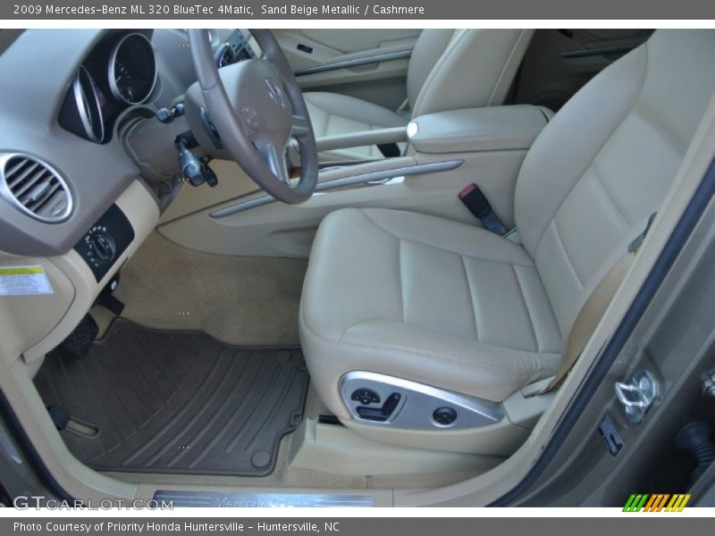 Sand Beige Metallic / Cashmere 2009 Mercedes-Benz ML 320 BlueTec 4Matic
