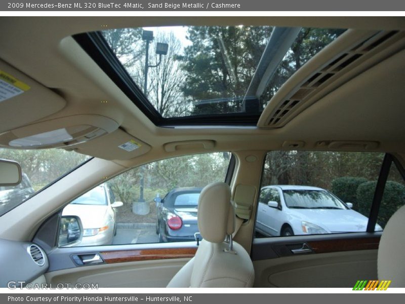 Sand Beige Metallic / Cashmere 2009 Mercedes-Benz ML 320 BlueTec 4Matic