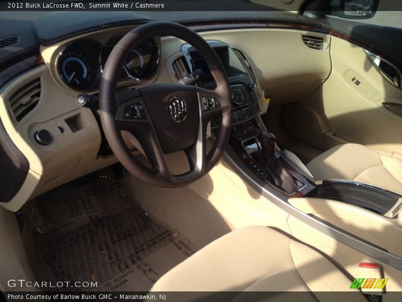 Summit White / Cashmere 2012 Buick LaCrosse FWD