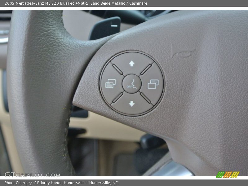 Sand Beige Metallic / Cashmere 2009 Mercedes-Benz ML 320 BlueTec 4Matic