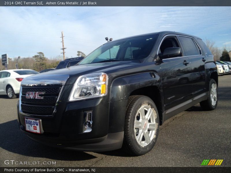 Ashen Gray Metallic / Jet Black 2014 GMC Terrain SLE