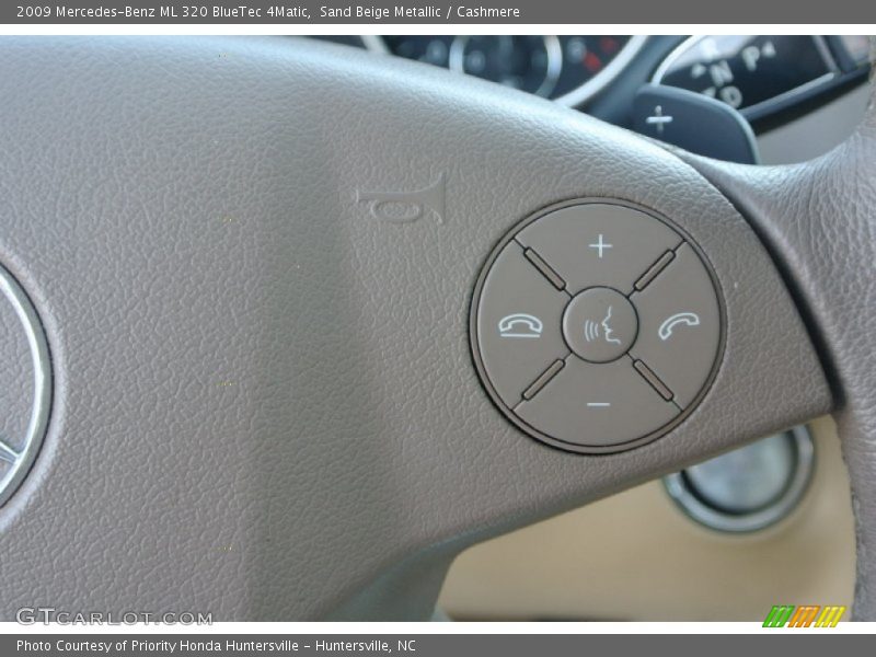 Sand Beige Metallic / Cashmere 2009 Mercedes-Benz ML 320 BlueTec 4Matic