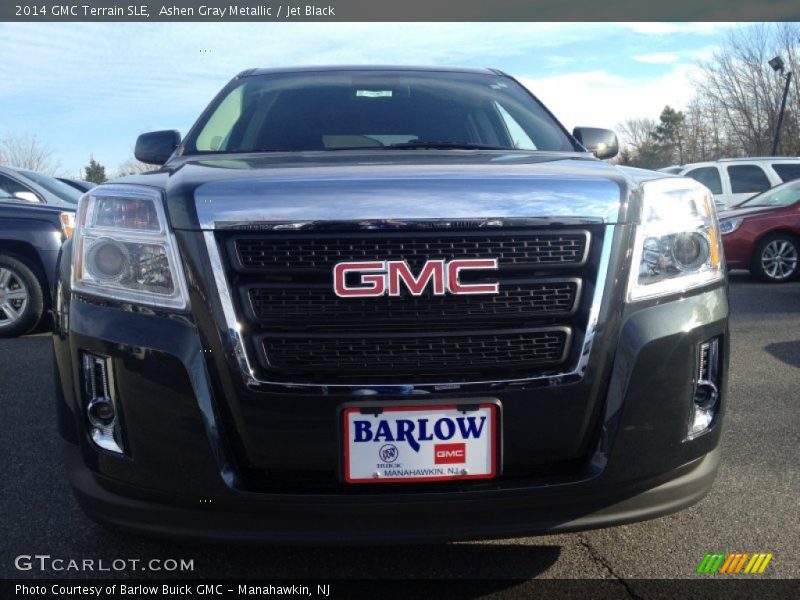 Ashen Gray Metallic / Jet Black 2014 GMC Terrain SLE