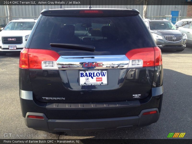 Ashen Gray Metallic / Jet Black 2014 GMC Terrain SLE