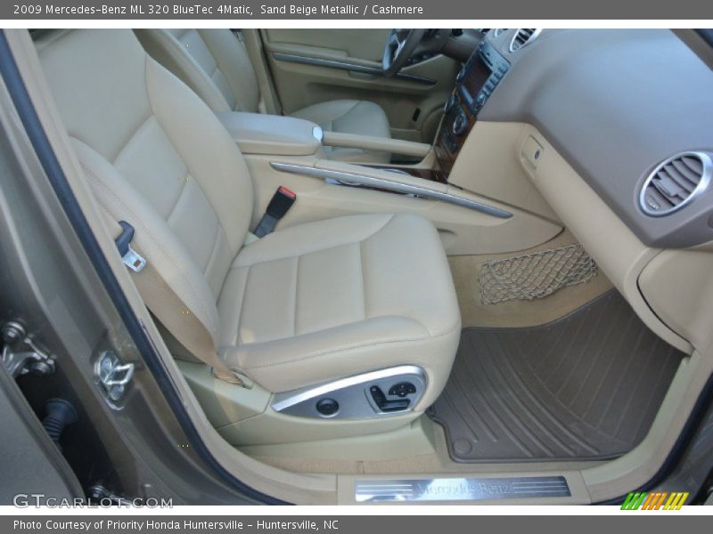 Sand Beige Metallic / Cashmere 2009 Mercedes-Benz ML 320 BlueTec 4Matic