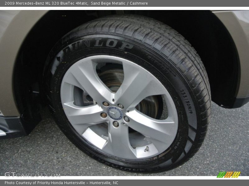 Sand Beige Metallic / Cashmere 2009 Mercedes-Benz ML 320 BlueTec 4Matic
