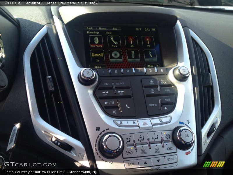 Ashen Gray Metallic / Jet Black 2014 GMC Terrain SLE
