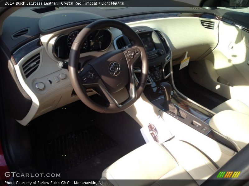 Crystal Red Tintcoat / Light Neutral 2014 Buick LaCrosse Leather