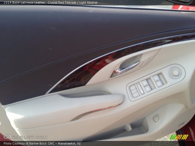 Crystal Red Tintcoat / Light Neutral 2014 Buick LaCrosse Leather