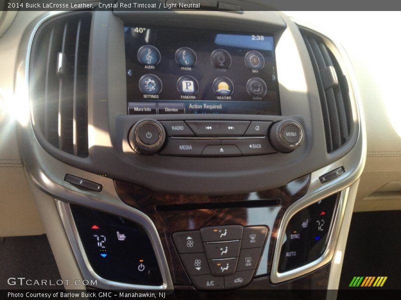 Crystal Red Tintcoat / Light Neutral 2014 Buick LaCrosse Leather