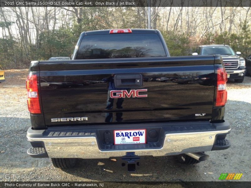 Onyx Black / Jet Black 2015 GMC Sierra 2500HD SLT Double Cab 4x4