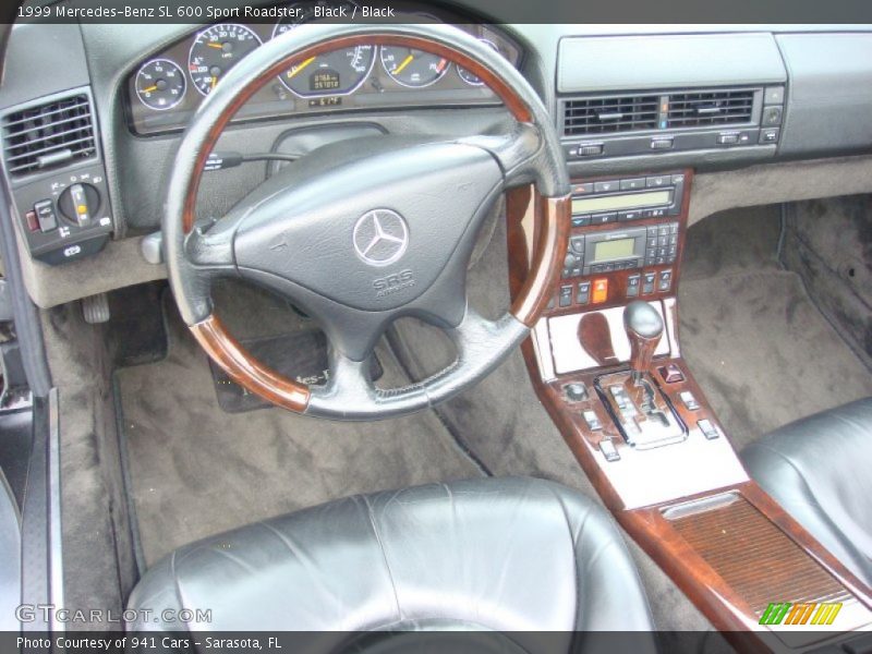 Black Interior - 1999 SL 600 Sport Roadster 