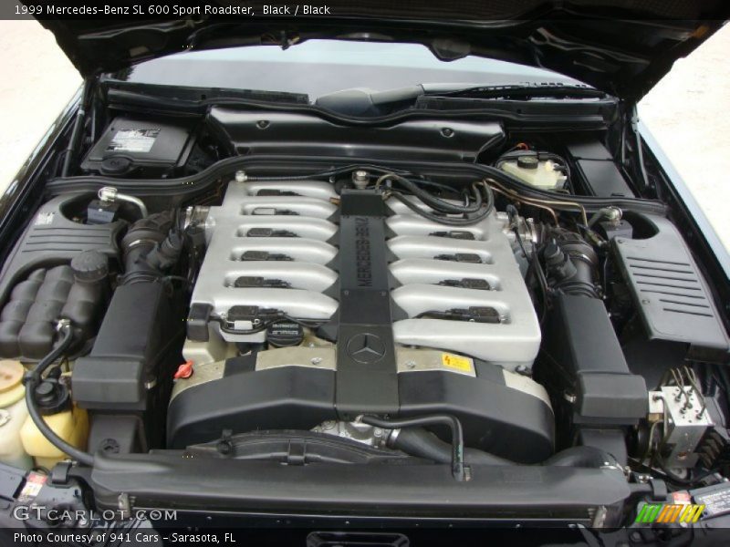  1999 SL 600 Sport Roadster Engine - 6.0 Liter DOHC 48-Valve V12