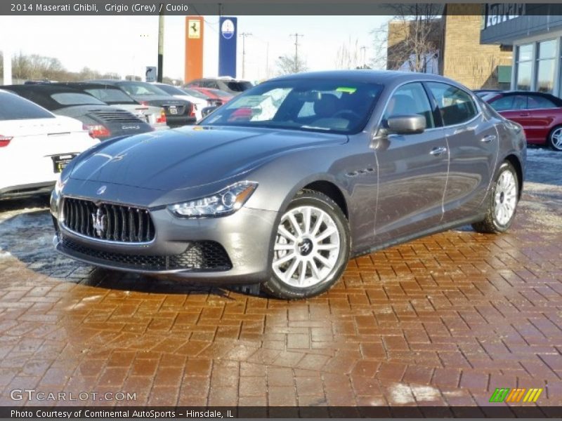 Grigio (Grey) / Cuoio 2014 Maserati Ghibli