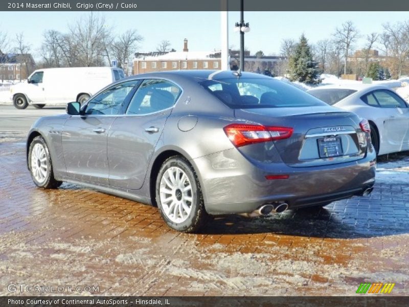 Grigio (Grey) / Cuoio 2014 Maserati Ghibli